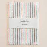 Holiday Stripes Linen Tea Towel
