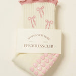 🎀 Bow Ruffle Grip Sock