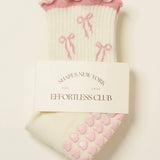🎀 Bow Ruffle Grip Sock