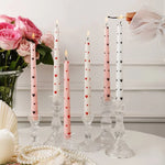 Heart Print Candles - image 3