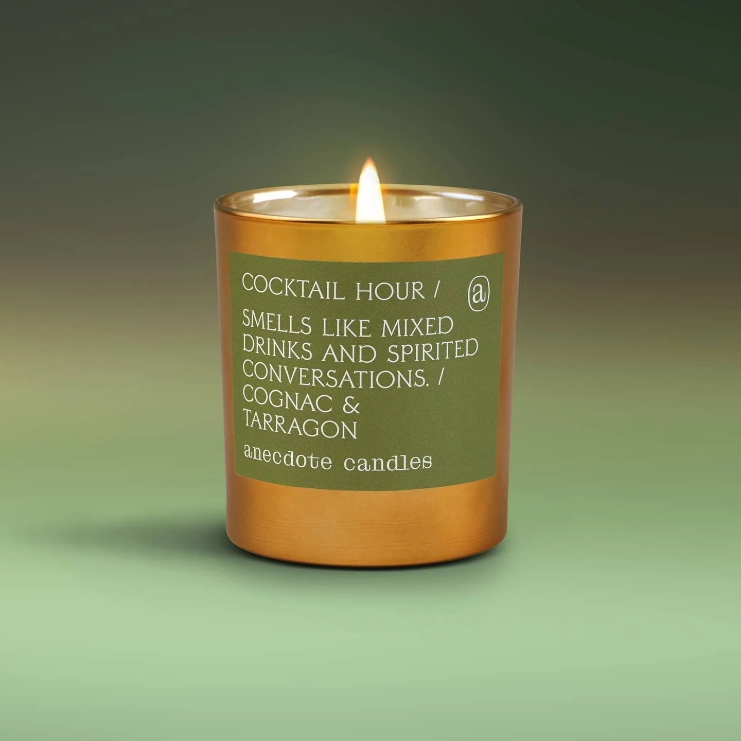 Cocktail Hour -Gold Tumbler Candle - image 4