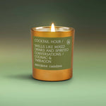 Cocktail Hour -Gold Tumbler Candle - image 4