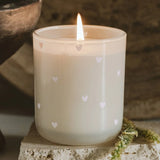 All Over Heart Candle