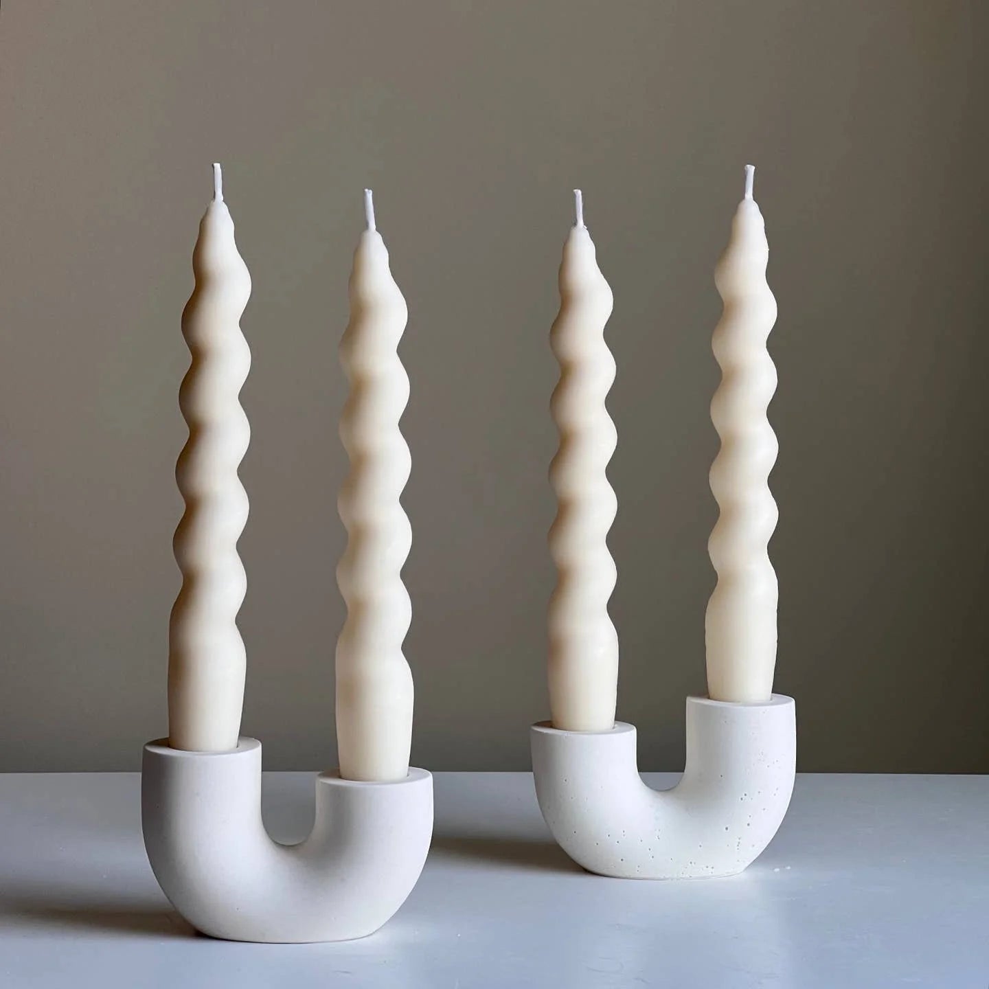 Mini Double Candlestick Holder