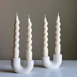 Mini Double Candlestick Holder