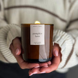 Pumpkin Latte Fall Soy Wax Wood Wick Candle