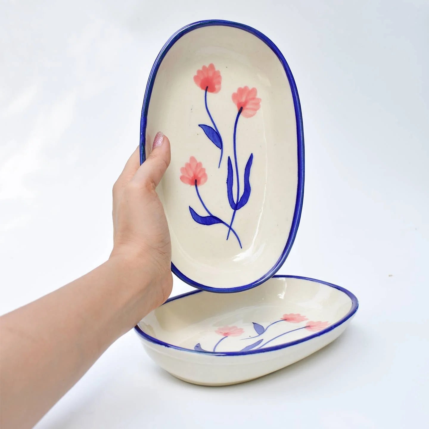 Handmade Ceramic Serving Bowl - image 2